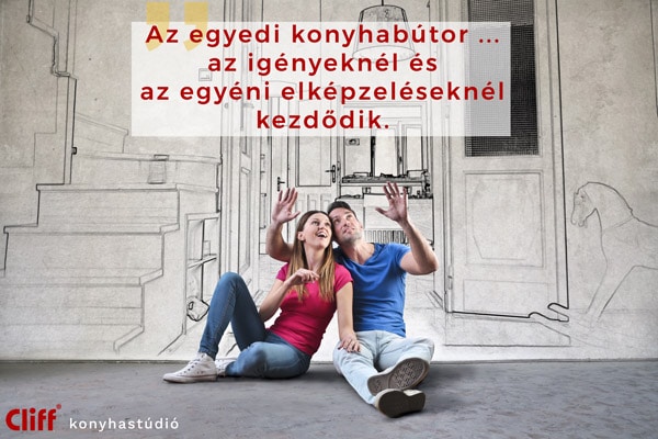 Álomkonyha tervezése közösen - Cliff konyhabútor