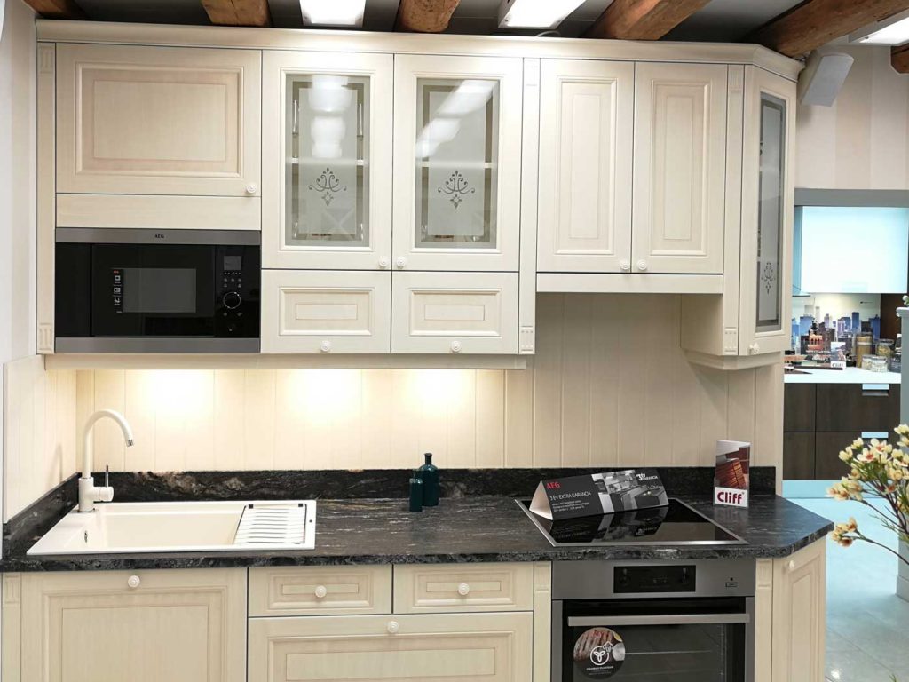 Egysoros konyha - Vintage konyha - Cliff konyhabútor 1