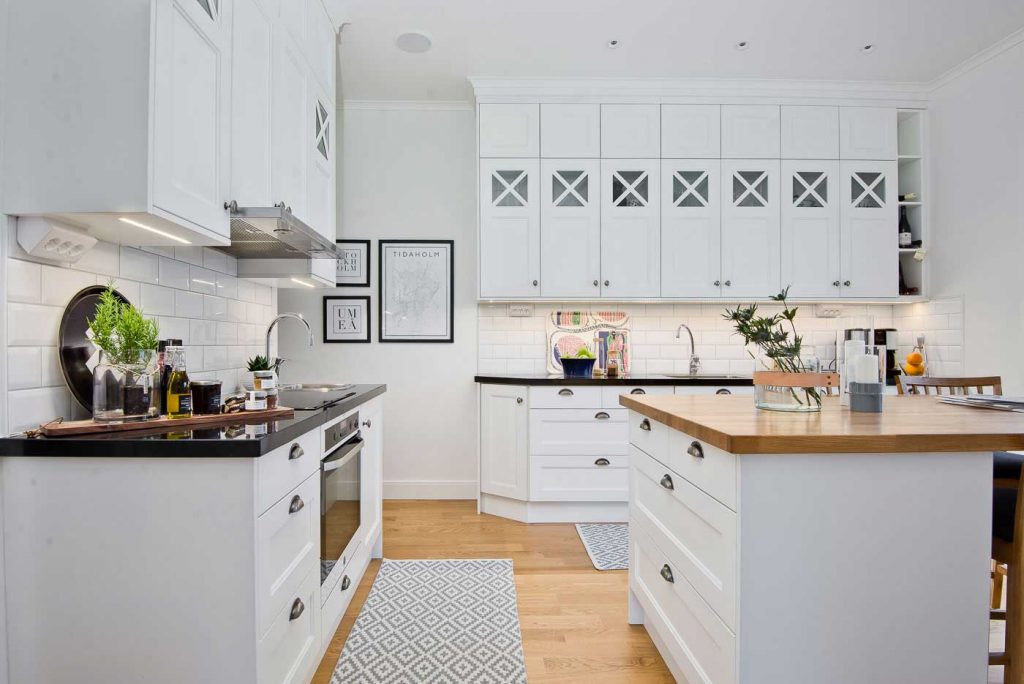 Skandináv konyha - fehér vintage konyha - Cliff konyhabútor 6