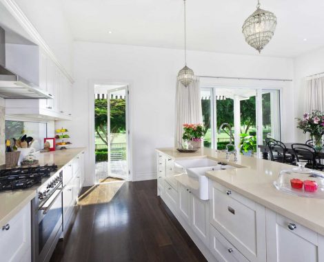 Álomkonyha -  fehér vintage Cliff konyhabútor